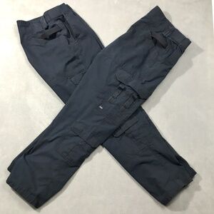 Lot of 2 Tactical Pants 5.11 Comfort Waist Mens 40x33 EMS Cargo Navy Blue 74363